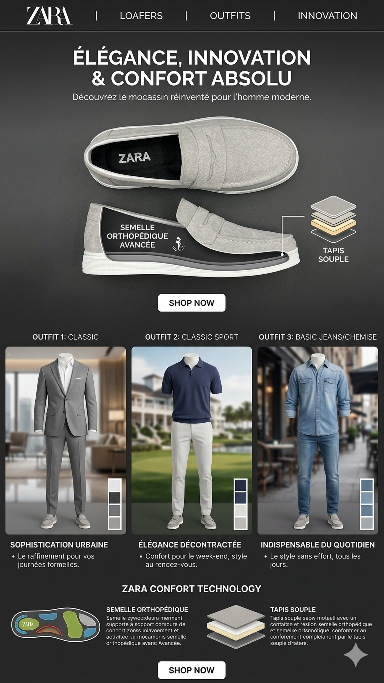 MOCASSINS  ZARA