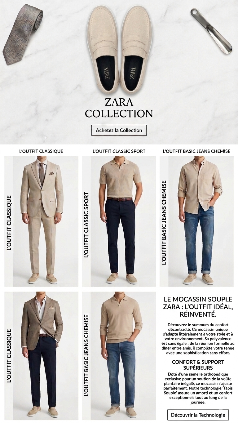 MOCASSINS  ZARA