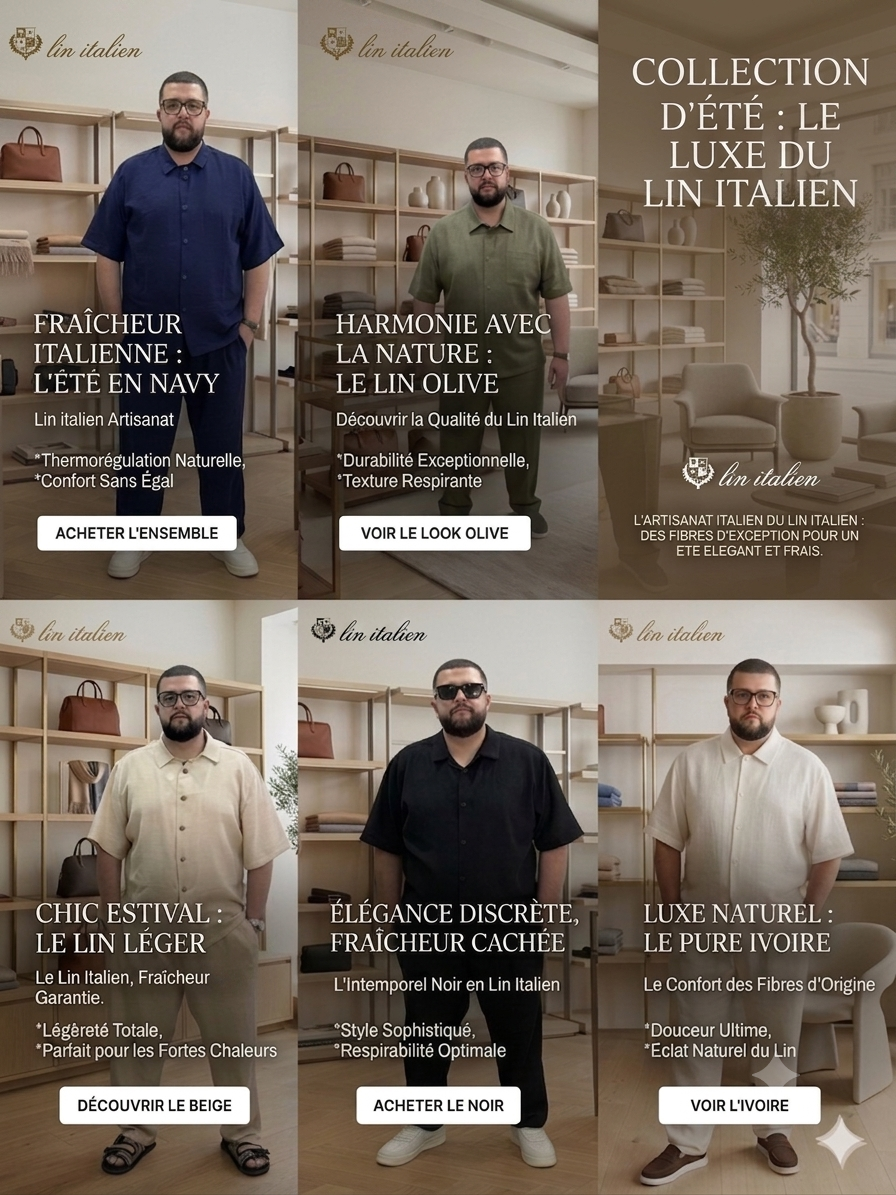 ENSEMBLE  LIN LUXE