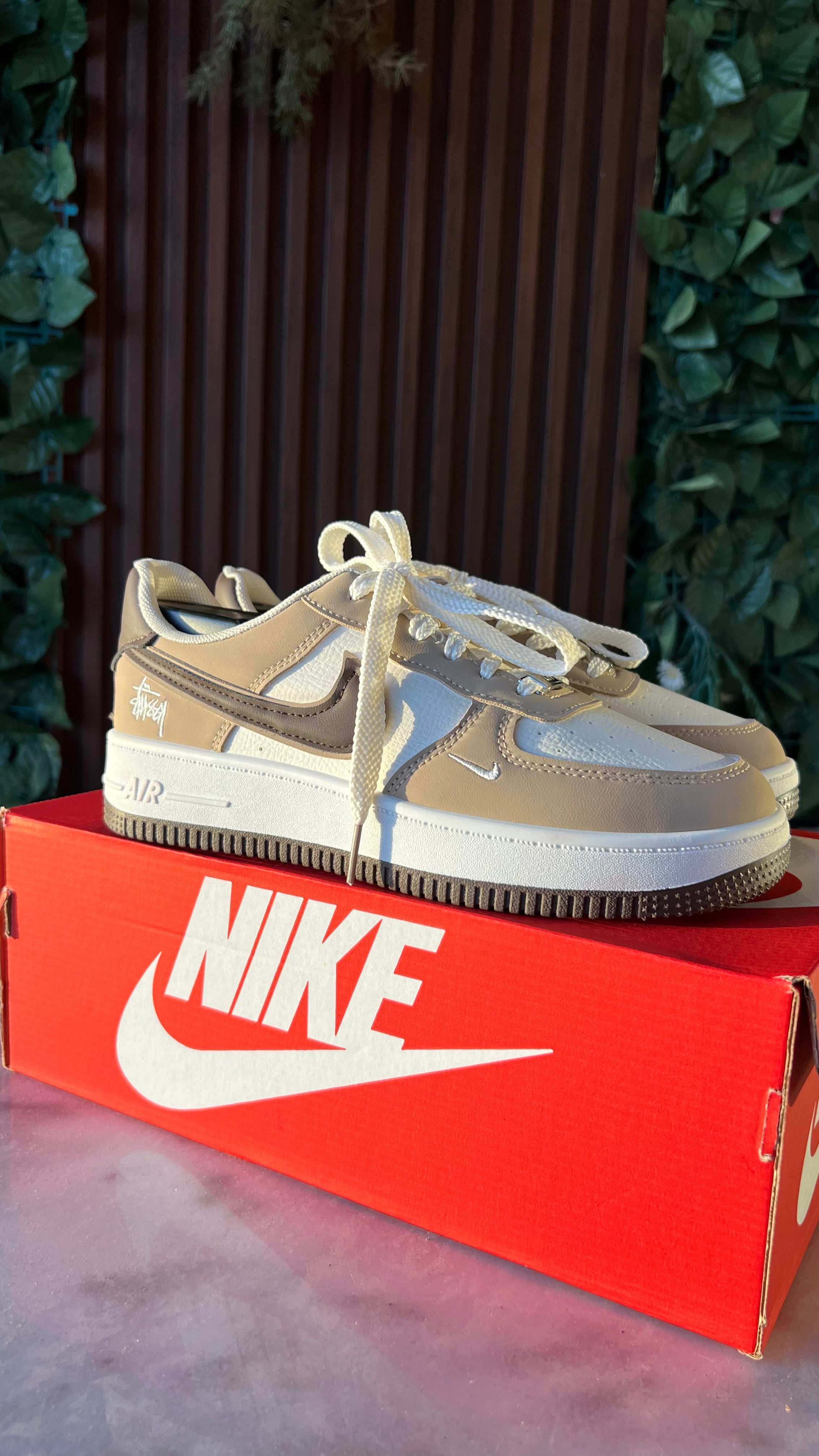 AIR FORCE ONE BIEGE ET MARRON